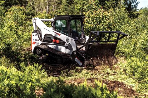 bobcat track skid steer forestry mulcher|bobcat skid steer forestry package.